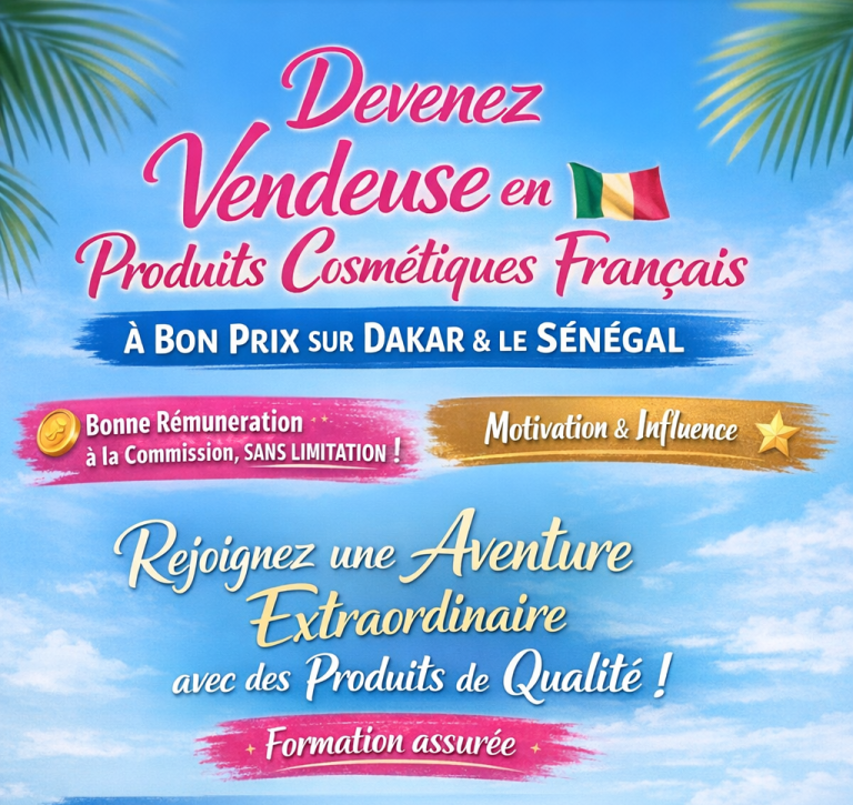devenez vendeuse en produits cosmétiques et parfumerie